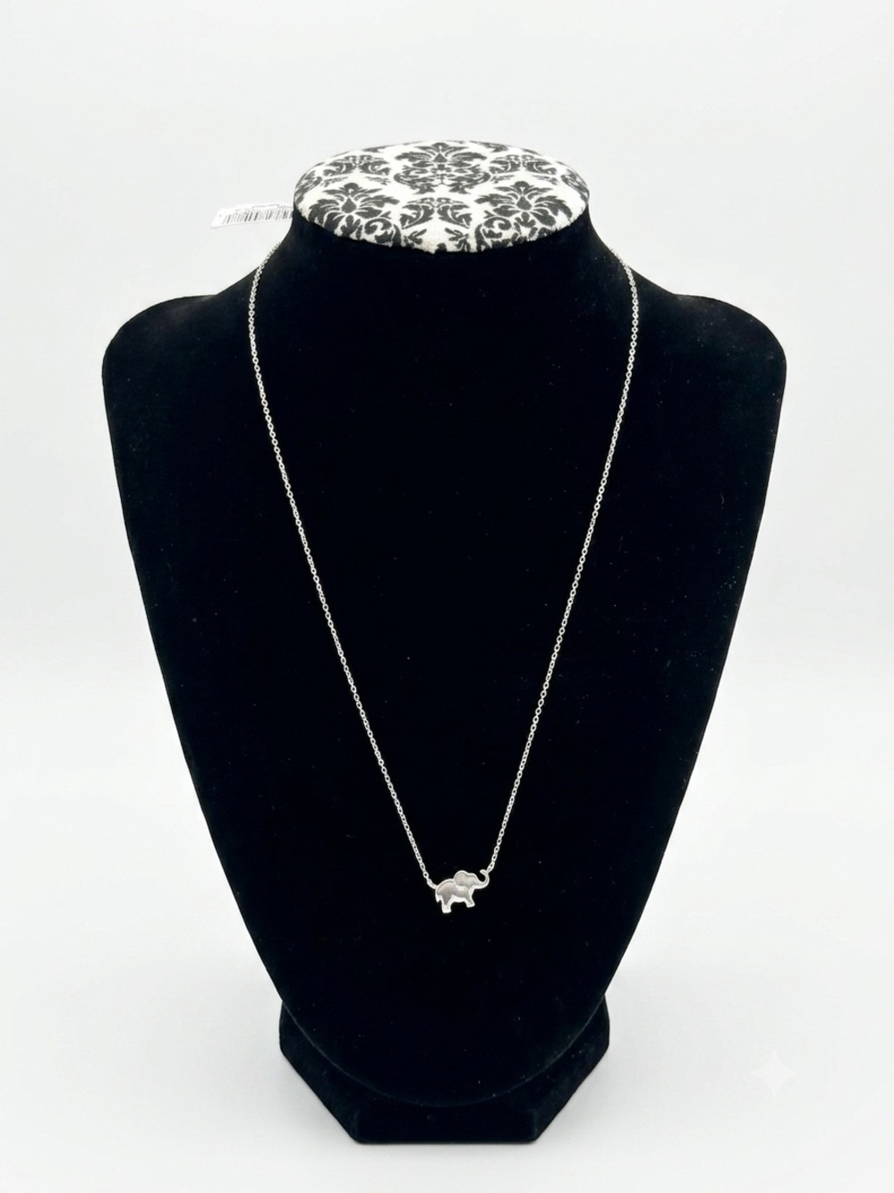 Dainty Elephant Pendant Necklace, 925 Silver, New with Tag -Women's Jewelry